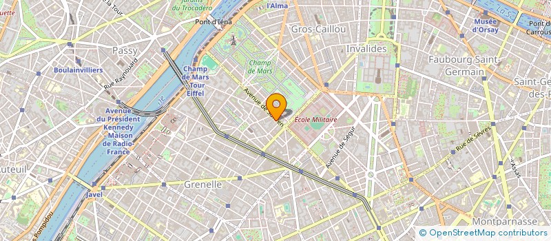 localisation de l'entreprise MONSIEUR KYE HWAN KIM  PARIS