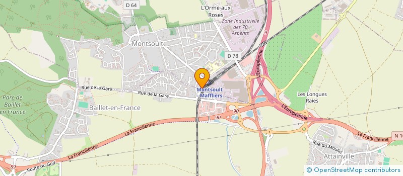 localisation de l'entreprise MONSIEUR KYLAN TA  MONTSOULT