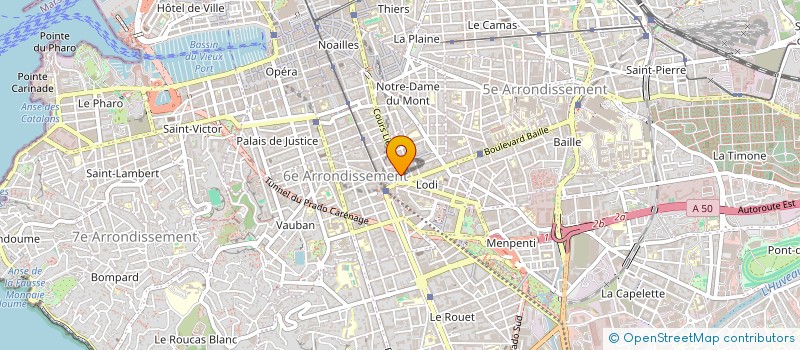 localisation de l'entreprise MONSIEUR KYLE JAMES à MARSEILLE