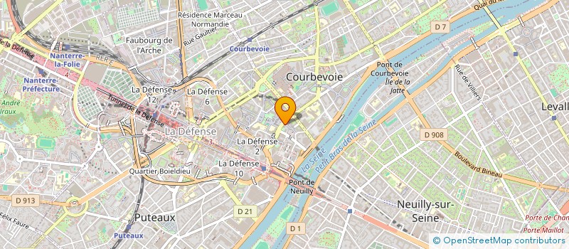 localisation de l'entreprise MONSIEUR KYLE NDONG à COURBEVOIE