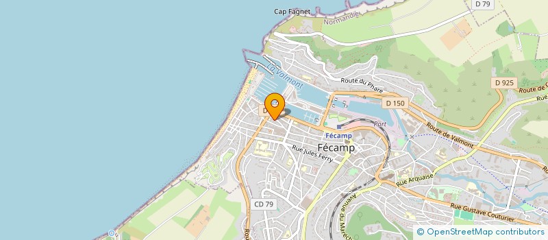 localisation de l'entreprise MONSIEUR KYLIAN ALMON  FECAMP