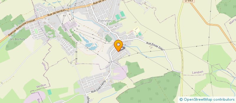 localisation de l'entreprise MONSIEUR KYLIAN BARTHOULOT  PIENNES