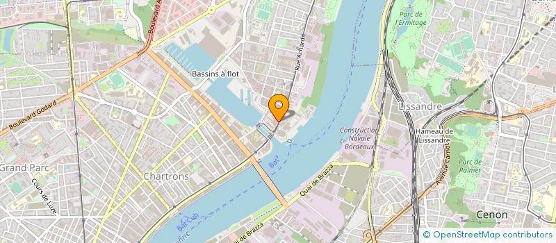 localisation de l'entreprise MONSIEUR KYLIAN BAYIDIKILA  BORDEAUX