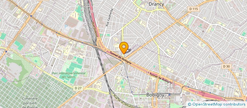 localisation de l'entreprise MONSIEUR KYLIAN BEDJA à DRANCY