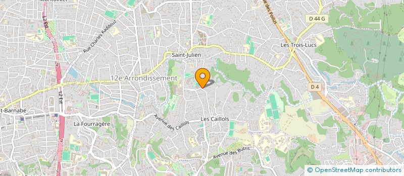 localisation de l'entreprise MONSIEUR KYLIAN BEN-JAMIN à MARSEILLE