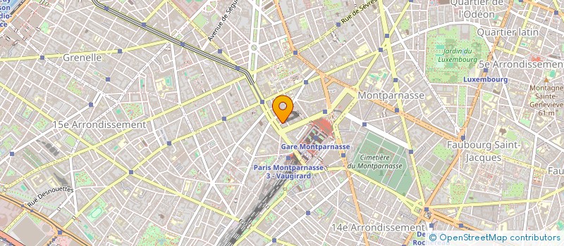 localisation de l'entreprise MONSIEUR KYLIAN CHABAUD  PARIS 15