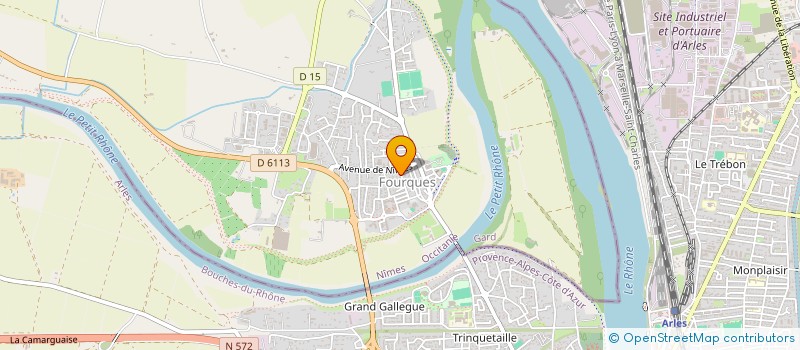 localisation de l'entreprise MONSIEUR KYLIAN CHAMPETIER  FOURQUES