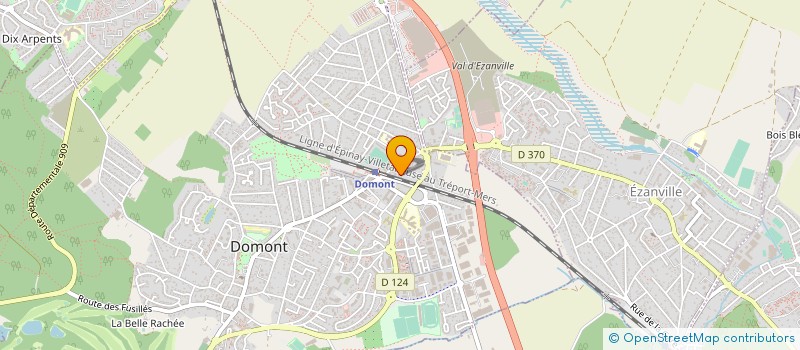 localisation de l'entreprise MONSIEUR KYLIAN CHANTEFORT  DOMONT