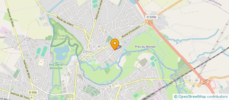 localisation de l'entreprise MONSIEUR KYLIAN CHARDON à DEOLS