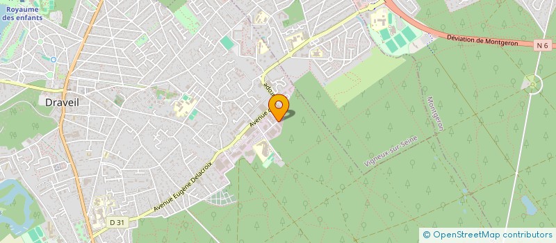 localisation de l'entreprise MONSIEUR KYLIAN CLIPAL à DRAVEIL