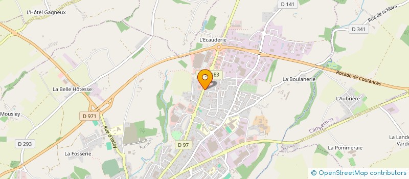 localisation de l'entreprise MONSIEUR KYLIAN COCQUIERE  COUTANCES