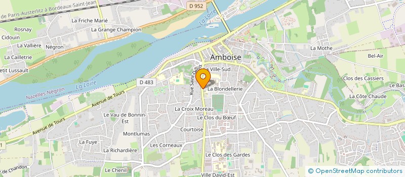 localisation de l'entreprise MONSIEUR KYLIAN COURTOIS  AMBOISE