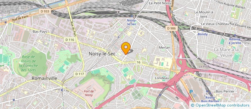 localisation de l'entreprise MONSIEUR KYLIAN DARES à NOISY-LE-SEC