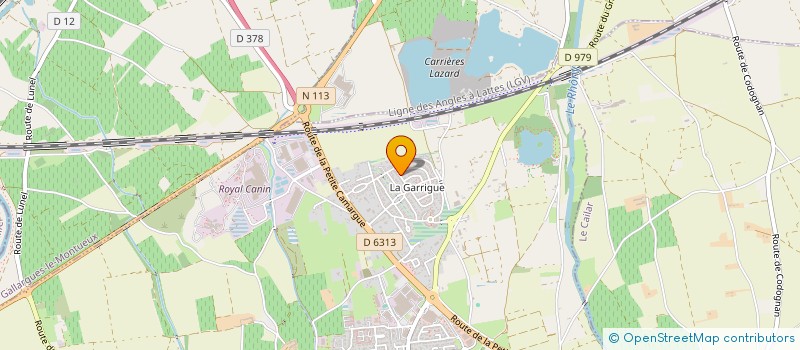 localisation de l'entreprise MONSIEUR KYLIAN DE JAEGHER  AIMARGUES