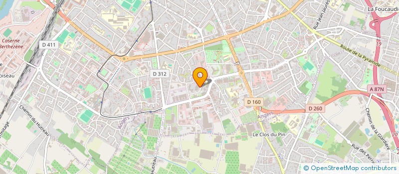 localisation de l'entreprise MONSIEUR KYLIAN DORIZON  ANGERS