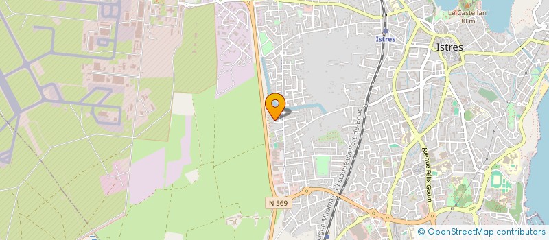 localisation de l'entreprise MONSIEUR KYLIAN EBERLE  ISTRES