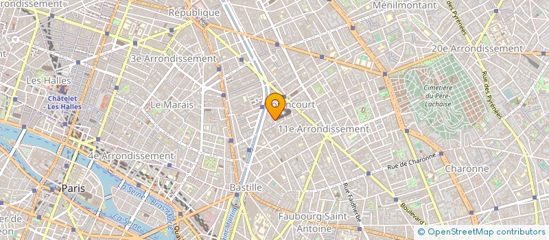 localisation de l'entreprise MONSIEUR KYLIAN FARDEL  PARIS