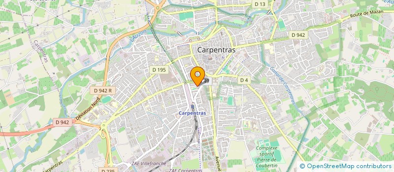 localisation de l'entreprise MONSIEUR KYLIAN FARIA  CARPENTRAS
