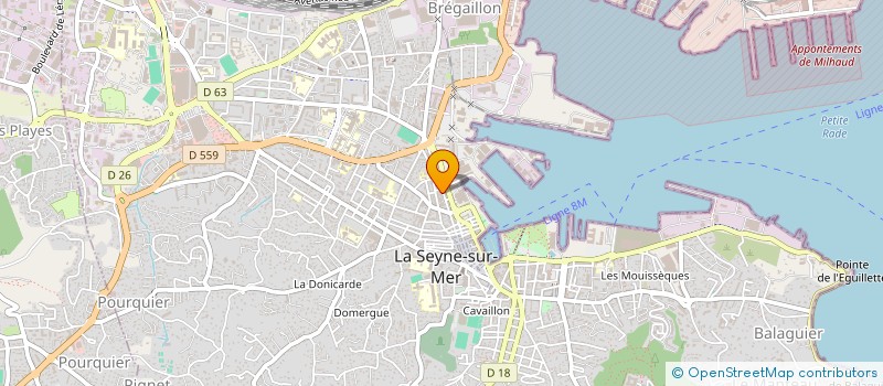 localisation de l'entreprise MONSIEUR KYLIAN GIOVANNETTI  LA SEYNE-SUR-MER