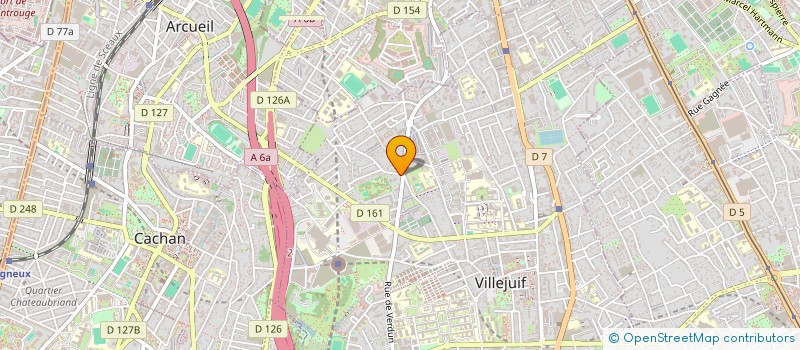 localisation de l'entreprise MONSIEUR KYLIAN GOINGA  VILLEJUIF