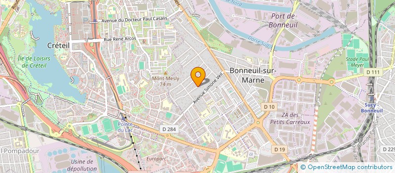 localisation de l'entreprise MONSIEUR KYLIAN HANNOQUE  BONNEUIL-SUR-MARNE