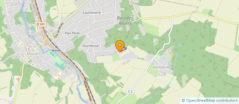 localisation de l'entreprise MONSIEUR KYLIAN-JONAS EUSTACHE  HERBEVILLE