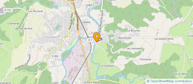 localisation de l'entreprise MONSIEUR KYLIAN LAMBERGER à COURPIERE