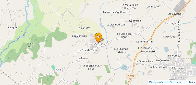 localisation de l'entreprise MONSIEUR KYLIAN LEPRON à SAINT-BRIEUC