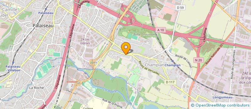 localisation de l'entreprise MONSIEUR KYLIAN LION  CHAMPLAN