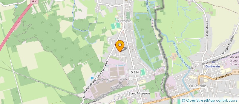 localisation de l'entreprise MONSIEUR KYLIAN LORGE  CRESPIN