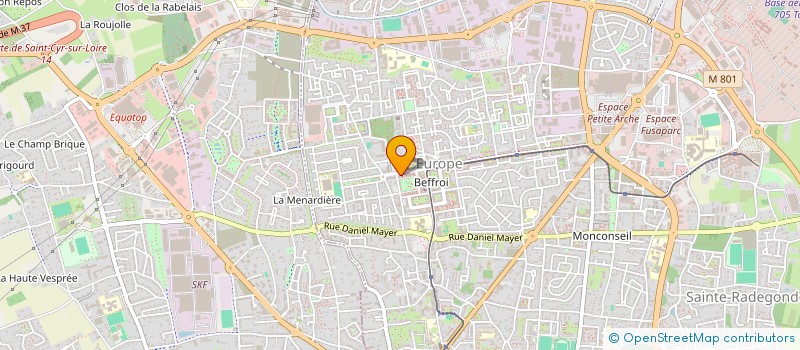 localisation de l'entreprise MONSIEUR KYLIAN LORILLARD WINDISCH  TOURS