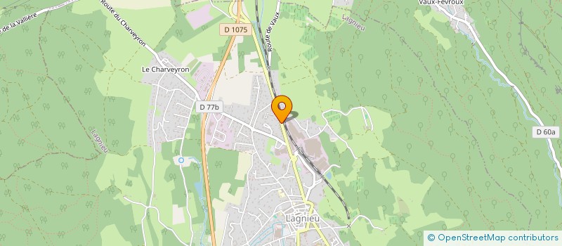 localisation de l'entreprise MONSIEUR KYLIAN MACEDO  LAGNIEU