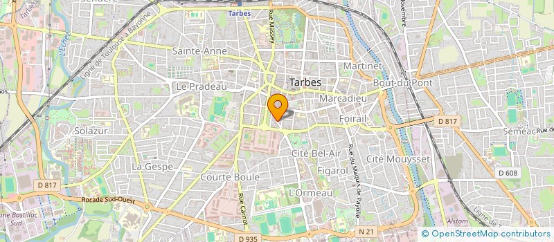 localisation de l'entreprise MONSIEUR KYLIAN MAMAN  TARBES