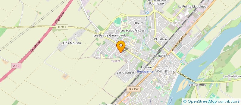 localisation de l'entreprise MONSIEUR KYLIAN MARION à BEAUGENCY