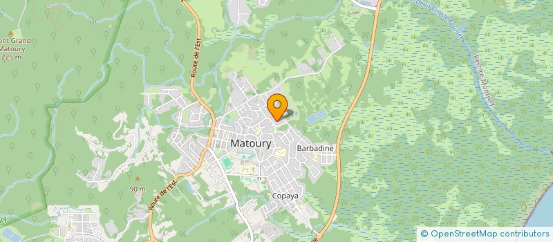 localisation de l'entreprise MONSIEUR KYLIAN MAZY  MATOURY