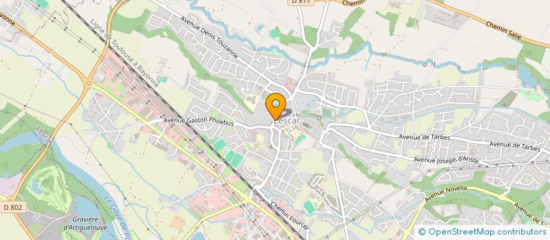 localisation de l'entreprise MONSIEUR KYLIAN MICHARD  LESCAR