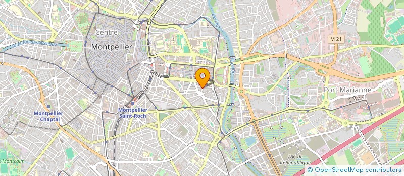 localisation de l'entreprise MONSIEUR KYLIAN MONROUX à MONTPELLIER