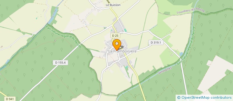 localisation de l'entreprise MONSIEUR KYLIAN MORIN à LA FRAMBOISIERE