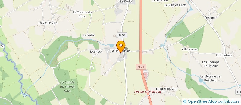 localisation de l'entreprise MONSIEUR KYLIAN POINTEAU  PLELAN-LE-GRAND