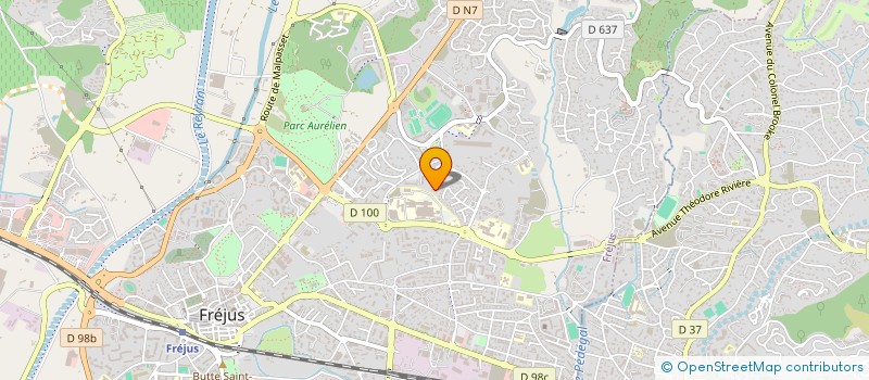 localisation de l'entreprise MONSIEUR KYLIAN REMOND  FREJUS