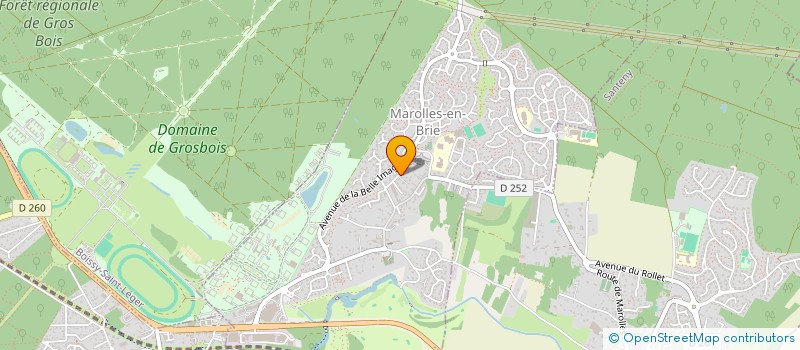localisation de l'entreprise MONSIEUR KYLIAN RIVIERE  MAROLLES-EN-BRIE