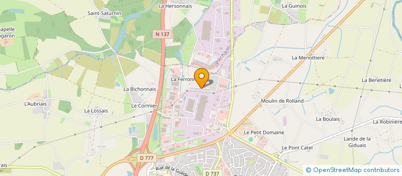 localisation de l'entreprise MONSIEUR KYLIAN RUCKEBUSCH  BAIN-DE-BRETAGNE