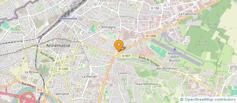 localisation de l'entreprise MONSIEUR KYLIAN SALI-BERNARD  ANNEMASSE