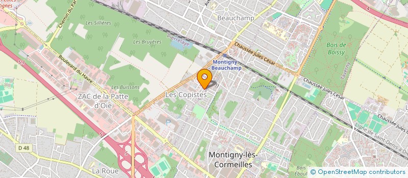 localisation de l'entreprise MONSIEUR KYLIAN SANTOULANGUE  HERBLAY-SUR-SEINE