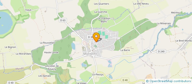 localisation de l'entreprise MONSIEUR KYLIAN SERRE  MONTERFIL