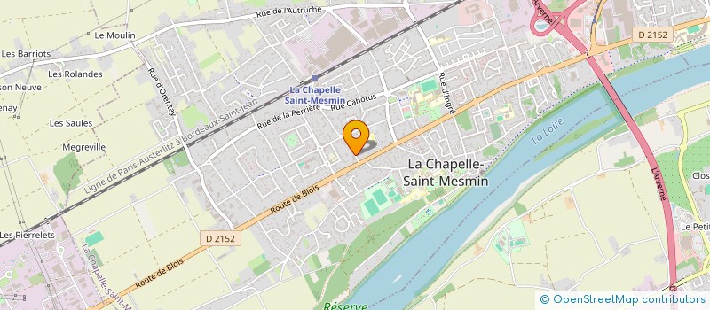 localisation de l'entreprise MONSIEUR KYLIAN SIHARATH  LA CHAPELLE-SAINT-MESMIN