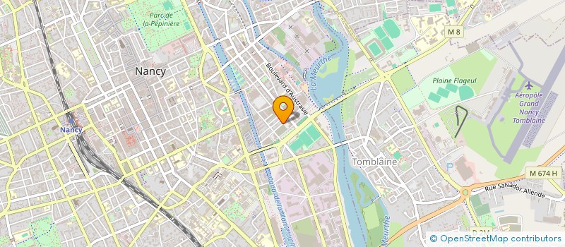 localisation de l'entreprise MONSIEUR KYLIAN SIMON  NANCY