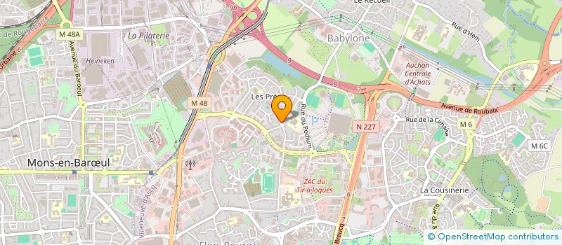 localisation de l'entreprise MONSIEUR KYLIAN STIEN à VILLENEUVE-D'ASCQ