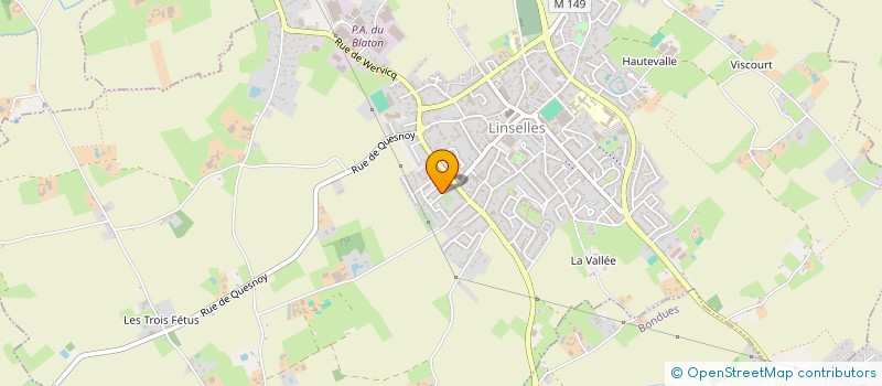 localisation de l'entreprise MONSIEUR KYLIAN TOLMAN  LINSELLES