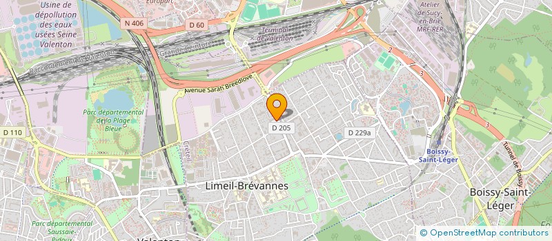 localisation de l'entreprise MONSIEUR KYLIAN VIEIRA  LIMEIL-BREVANNES